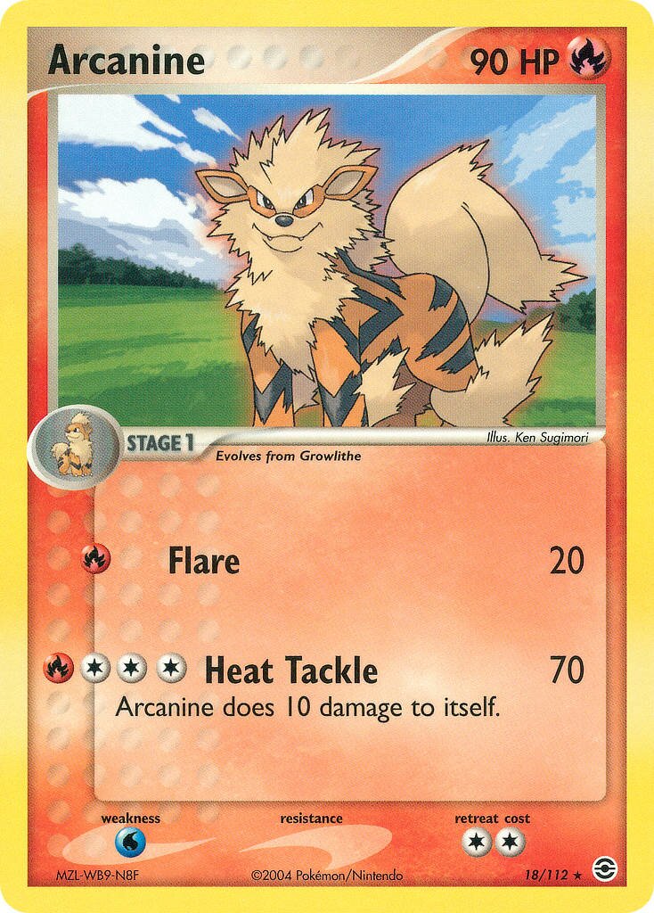 Arcanine - 18/112 - Rare