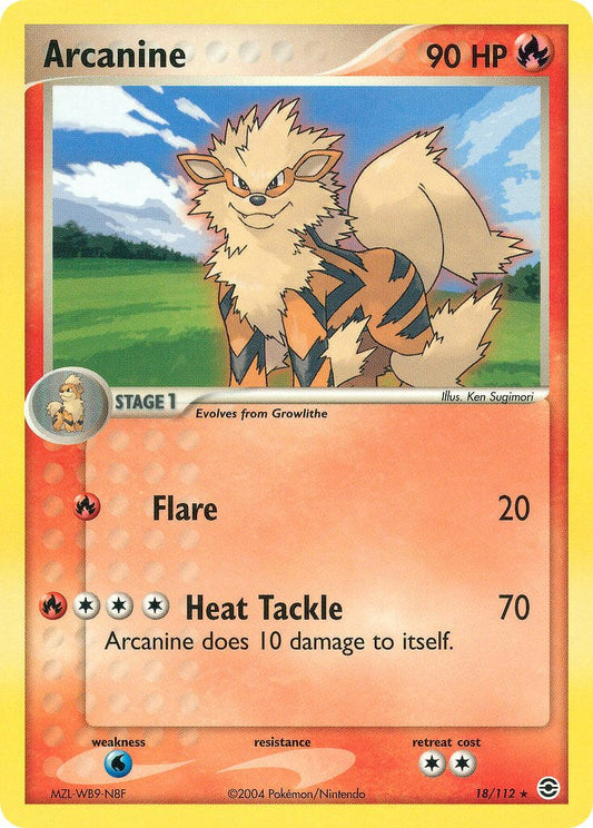 Arcanine - 18/112 - Rare