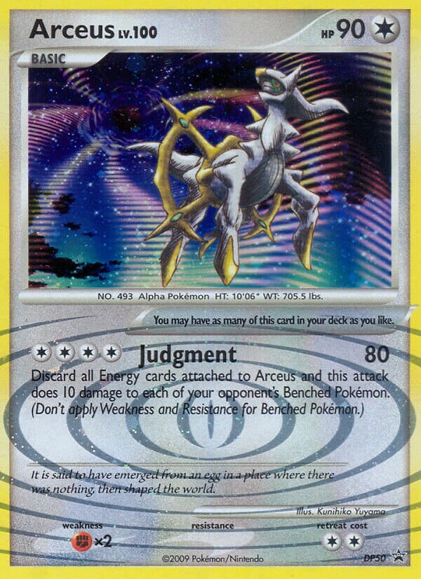 Arceus - DP50 - Promo