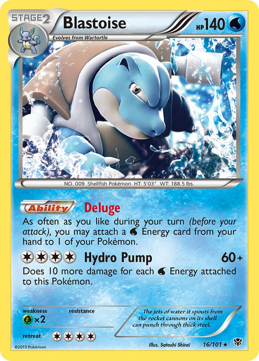 Blastoise - 16/101 - Rare Holo