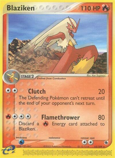Blaziken - 15/109 - Rare