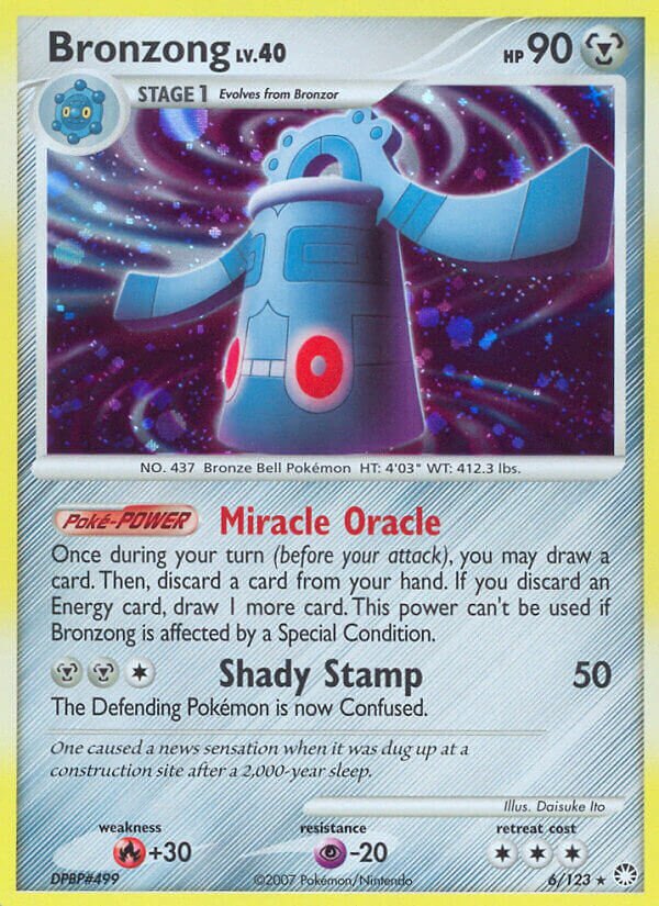 Bronzong - 6/123 - Rare Holo