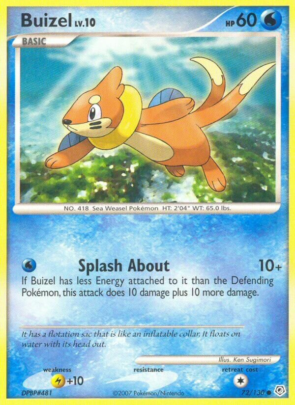 Buizel - 72/130 - Common