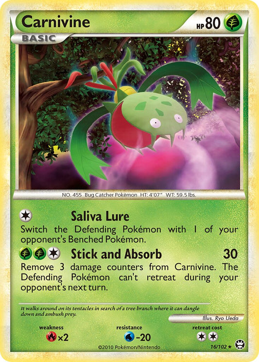 Carnivine - 16/102 - Rare