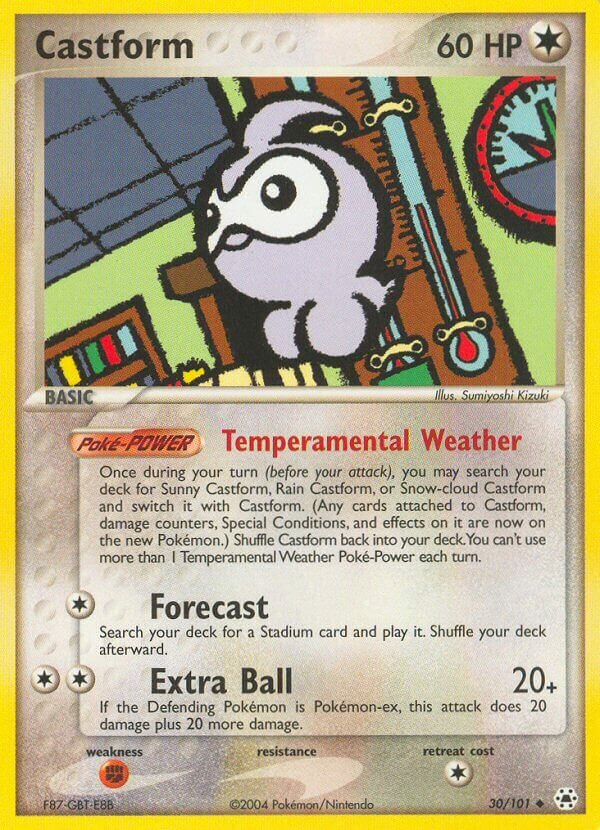 Castform - 30/101 - Uncommon