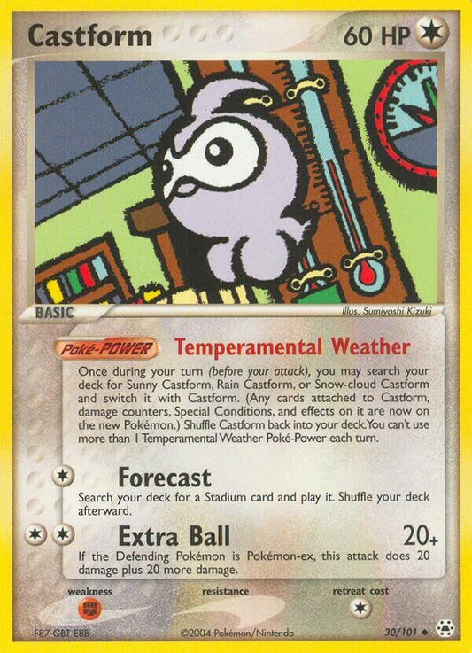 Castform - 30/101 - Uncommon
