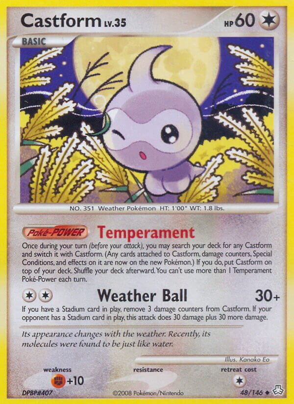 Castform - 48/146 - Uncommon