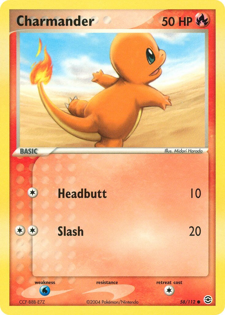 Charmander - 58/112 - Common