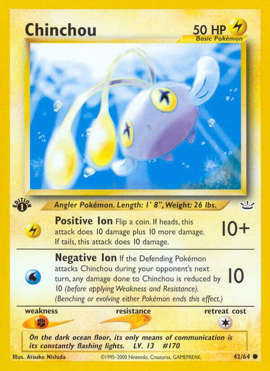Chinchou - 42/64 - Common