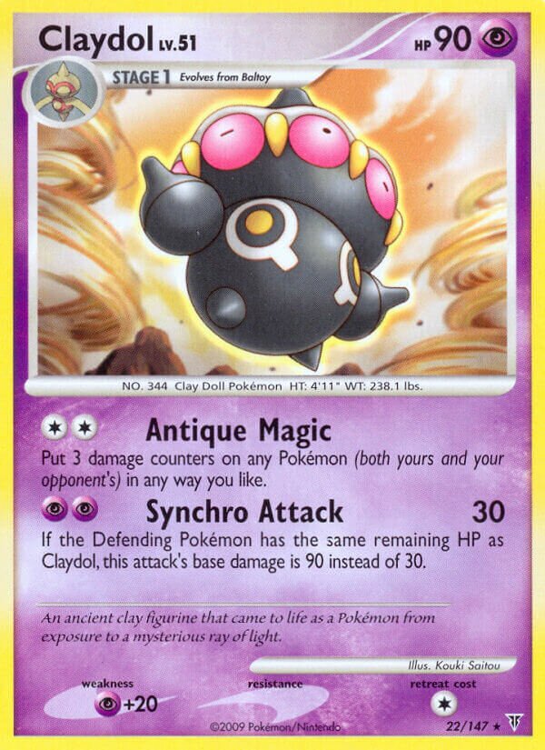 Claydol - 22/147 - Rare