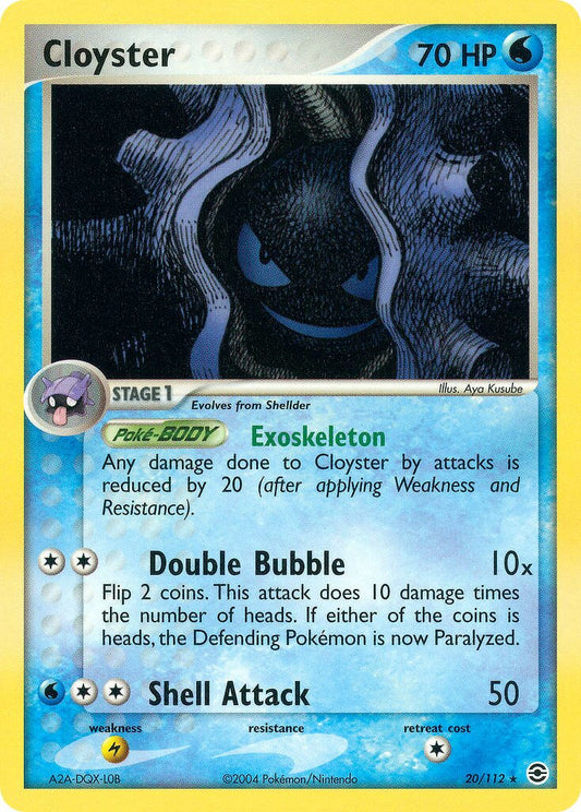 Cloyster - 20/112 - Rare