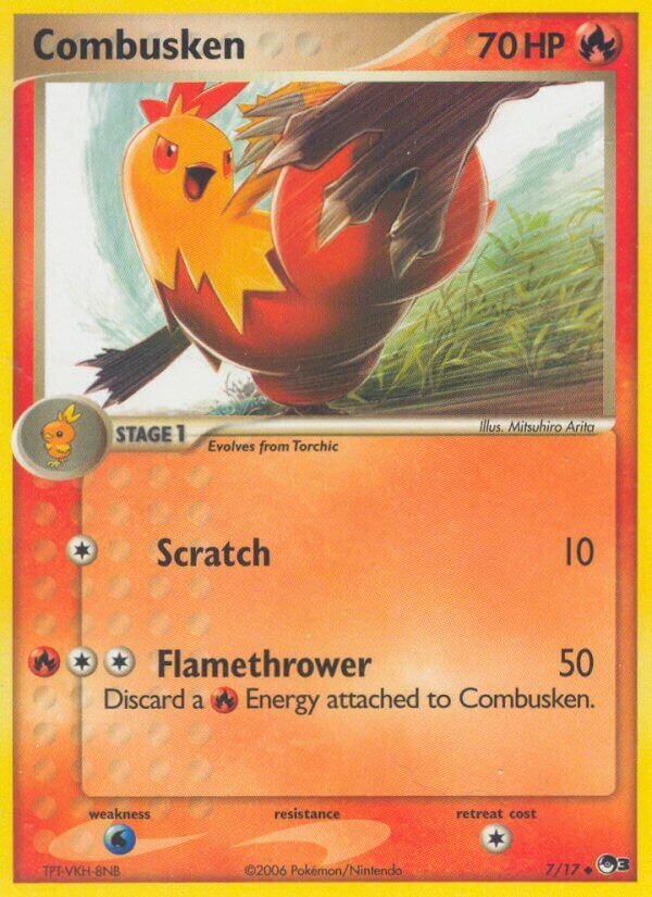 Combusken - 7/17 - Uncommon