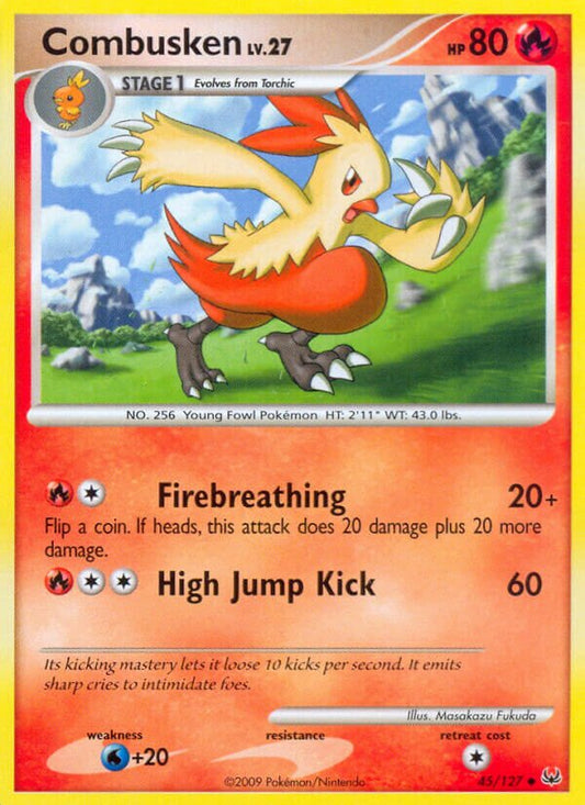 Combusken - 45/127 - Uncommon