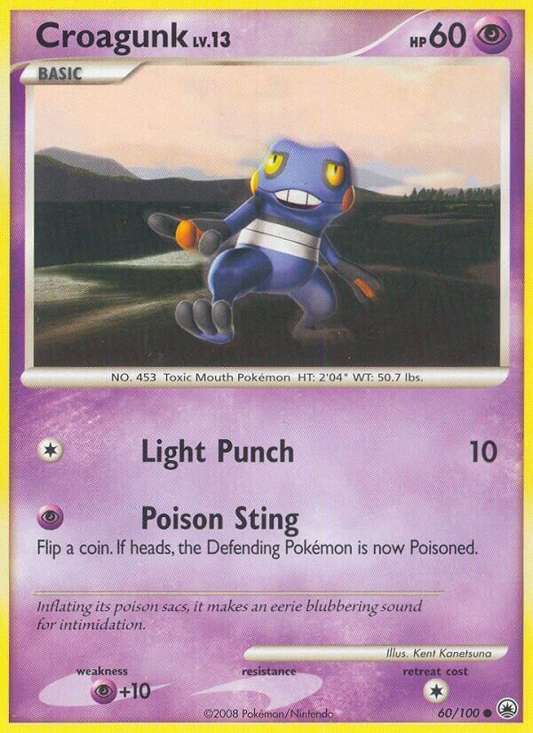 Croagunk - 60/100 - Common