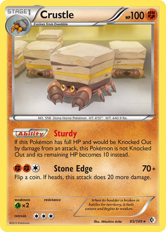 Crustle - 85/149 - Rare Holo