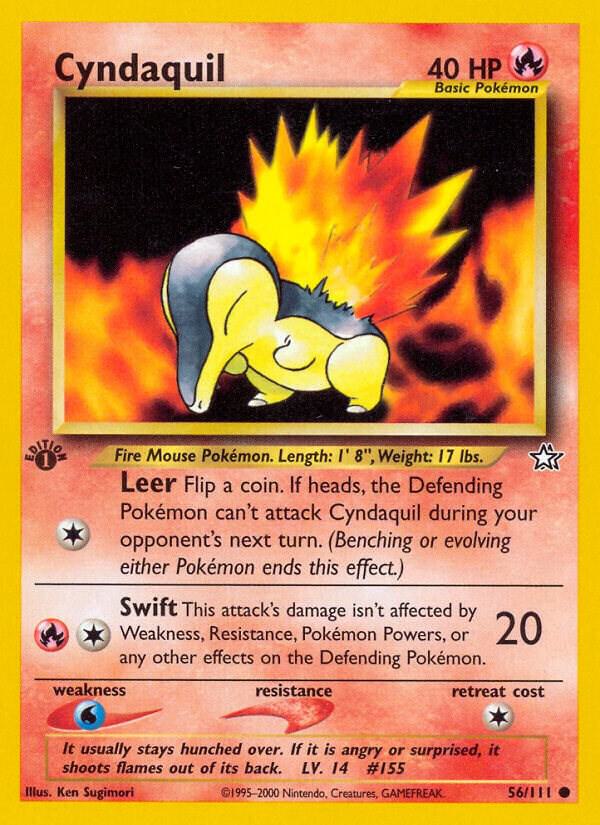 Cyndaquil - 56/111 - Common