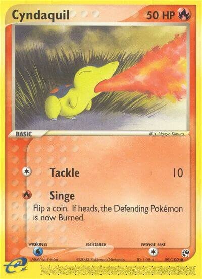 Cyndaquil - 59/100 - Common