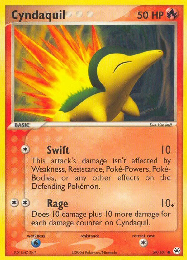 Cyndaquil - 59/101 - Common