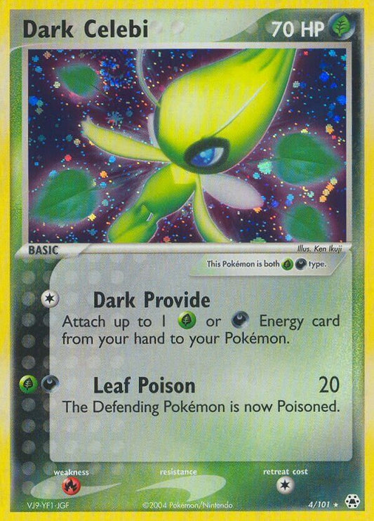 Dark Celebi - 4/101 - Rare Holo