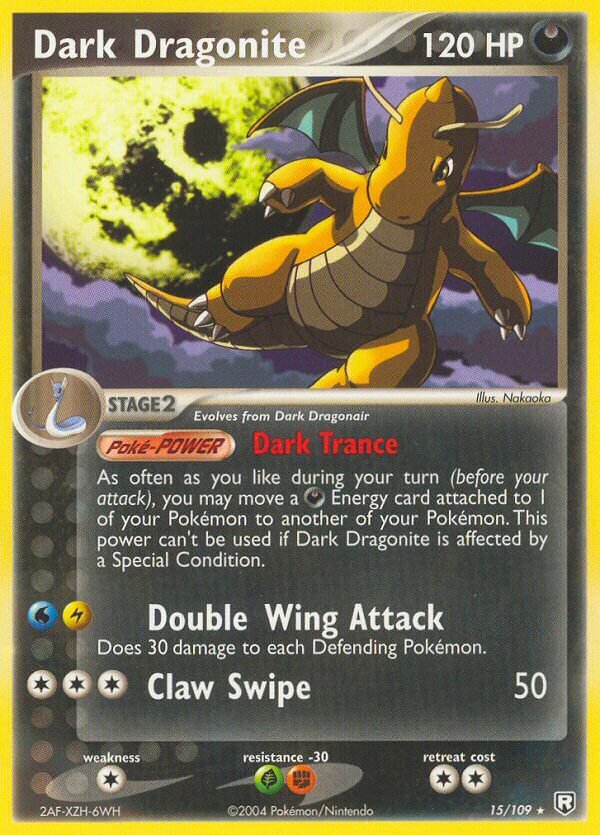 Dark Dragonite - 15/109 - Rare