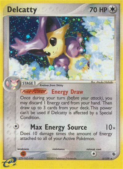 Delcatty - 5/109 - Rare Holo