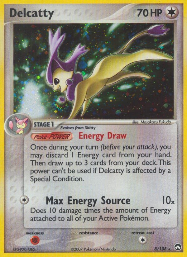 Delcatty - 8/108 - Rare Holo