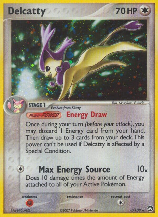 Delcatty - 8/108 - Rare Holo