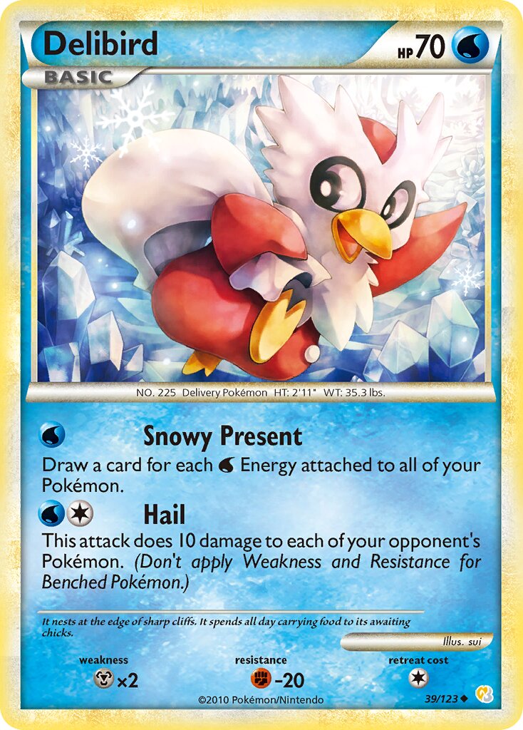 Delibird - 39/123 - Uncommon
