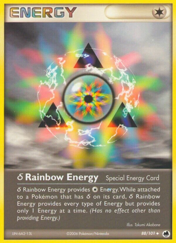 δ Rainbow Energy - 88/101 - Uncommon