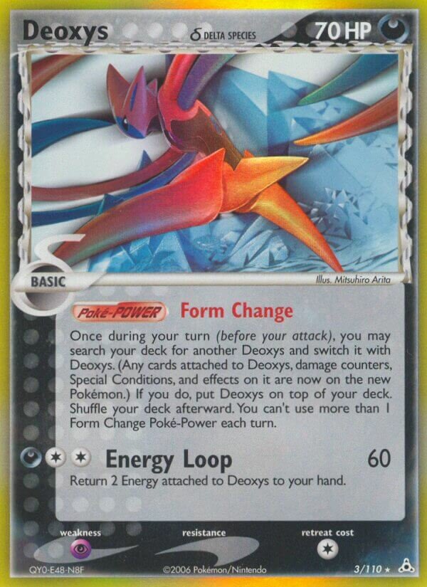 Deoxys - 3/110 - Rare Holo