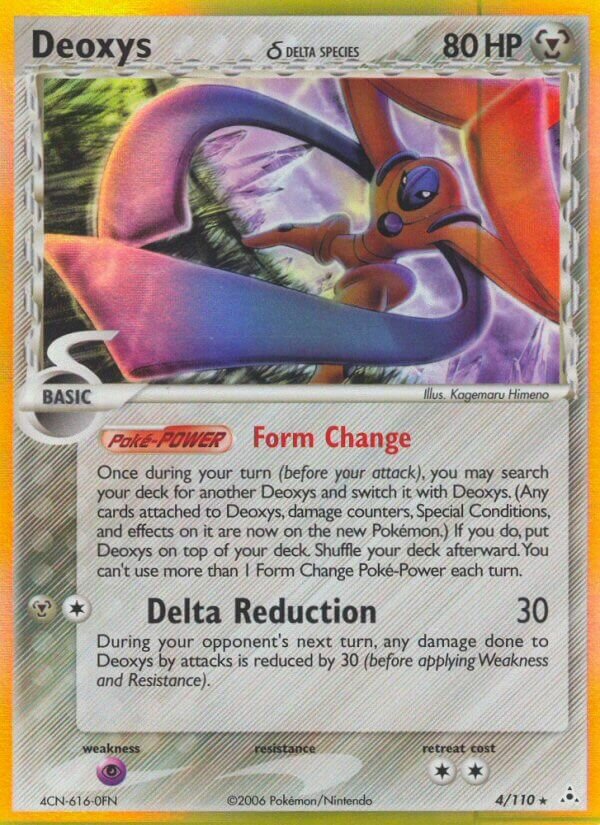 Deoxys - 4/110 - Rare Holo