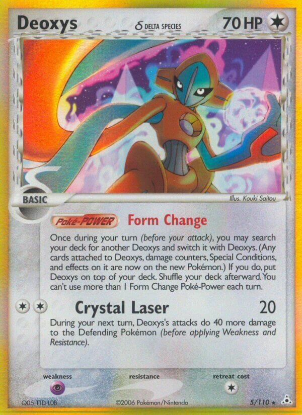 Deoxys - 5/110 - Rare Holo