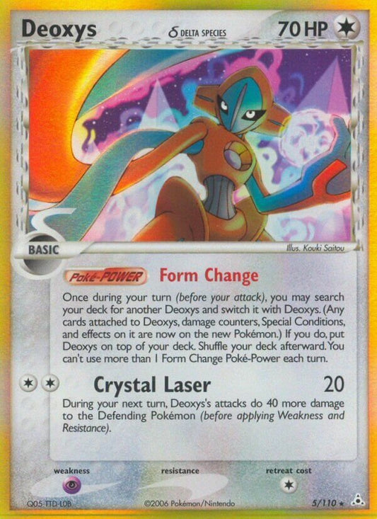 Deoxys - 5/110 - Rare Holo
