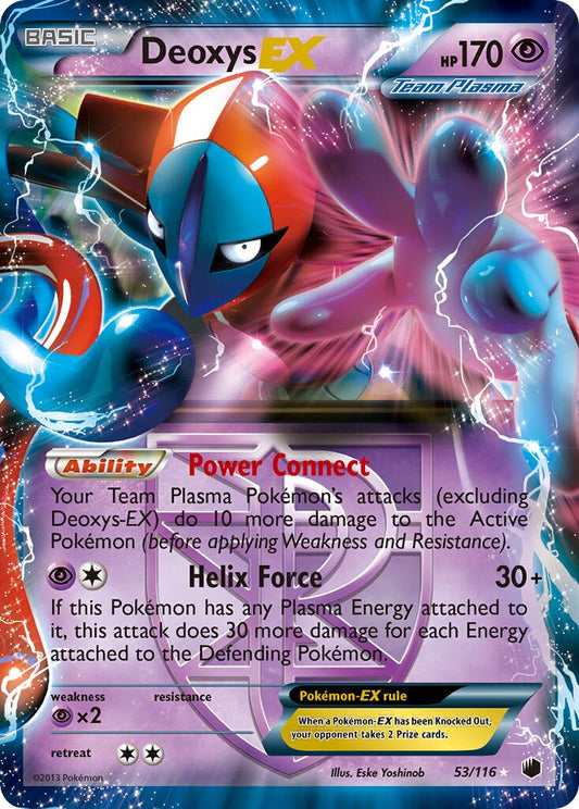 Deoxys-EX - 53/116 - Rare Holo EX