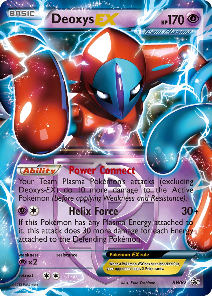Deoxys-EX - BW82 - Promo