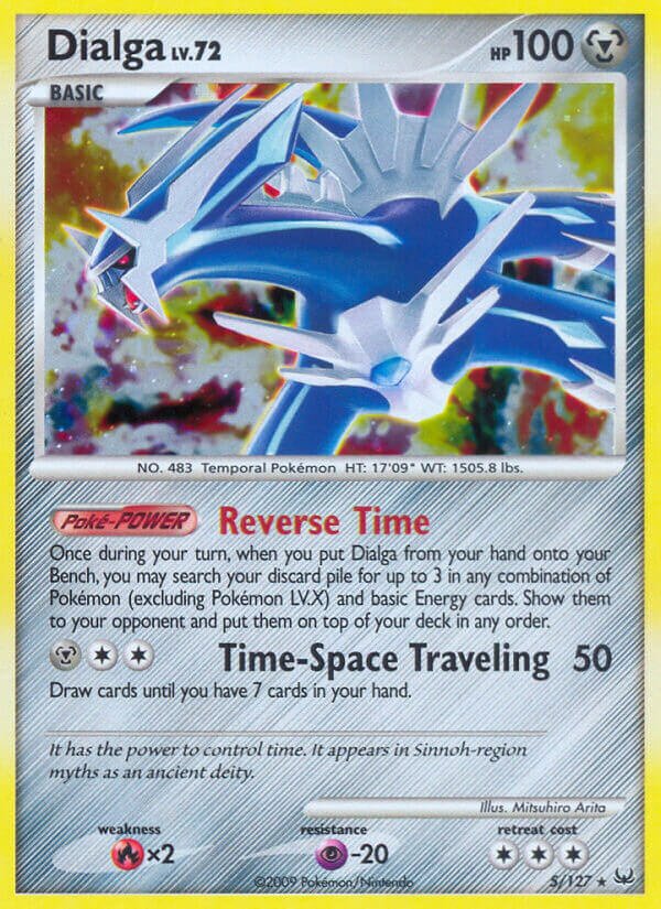 Dialga - 5/127 - Rare Holo