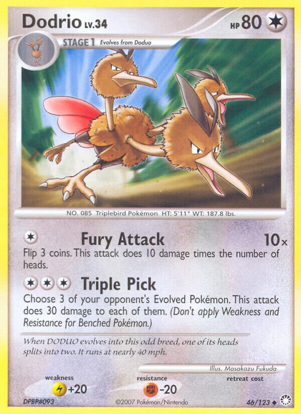 Dodrio - 46/123 - Uncommon