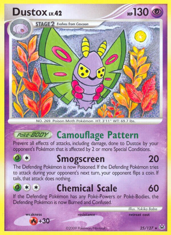 Dustox - 25/127 - Rare