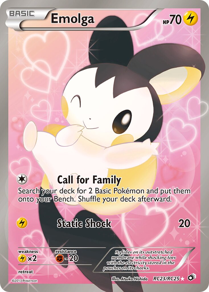 Emolga - RC23/RC25 - Rare Ultra