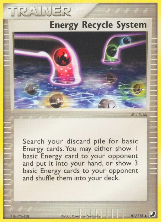 Energy Recycle System - 81/115 - Uncommon