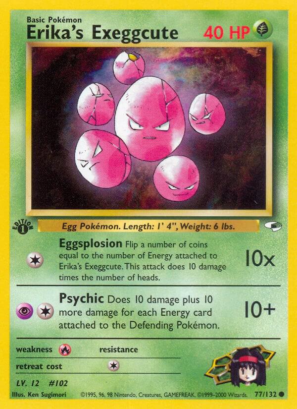 Erika's Exeggcute - 77/132 - Unlimited Common
