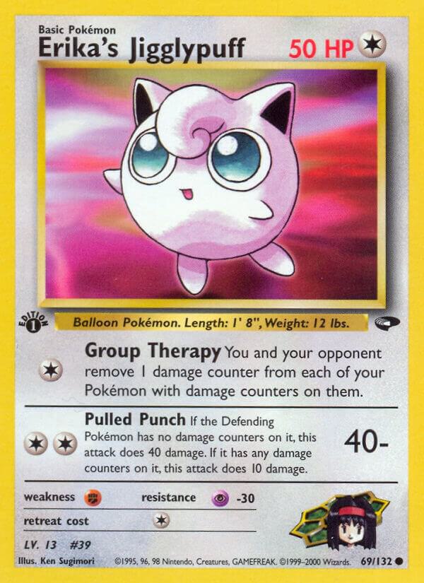 Erika's Jigglypuff - 69/132 - Unlimited Common