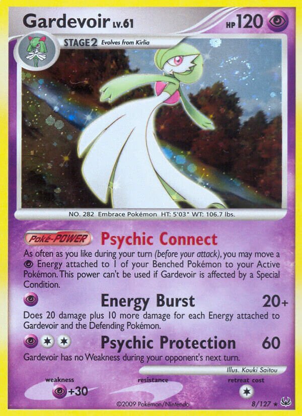 Gardevoir - 8/127 - Rare Holo