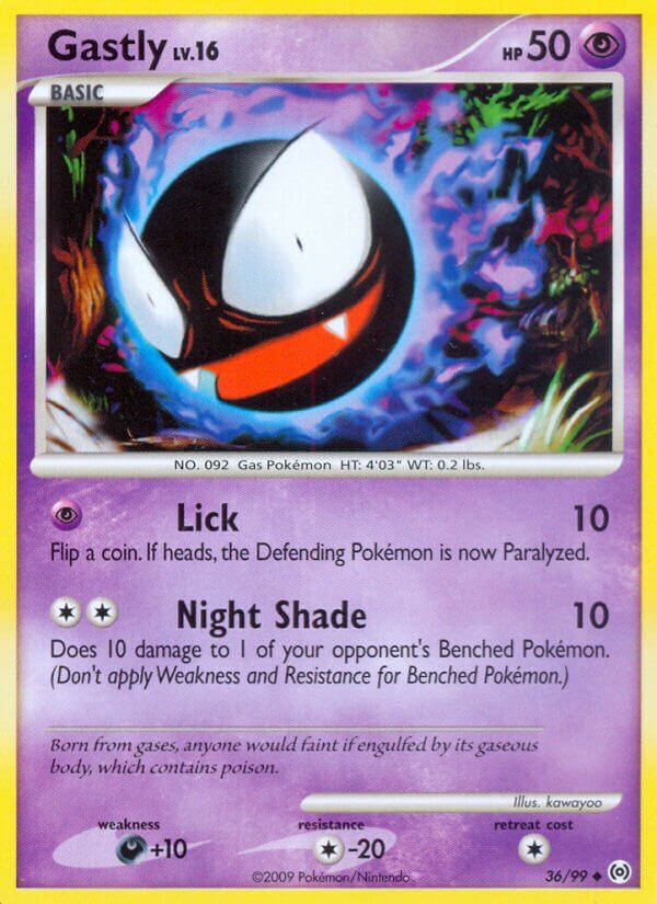 Gastly - 36/99 - Uncommon