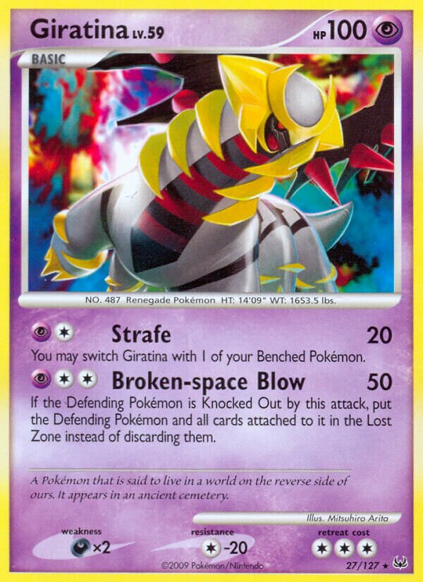 Giratina - 27/127 - Rare