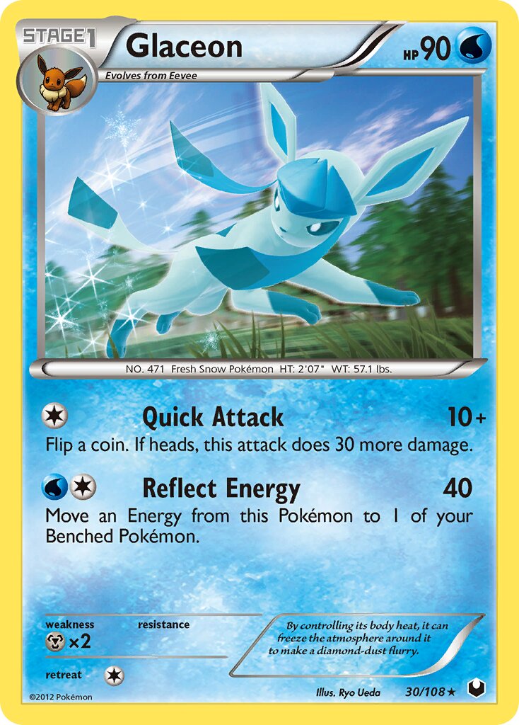 Glaceon - 30/108 - Rare