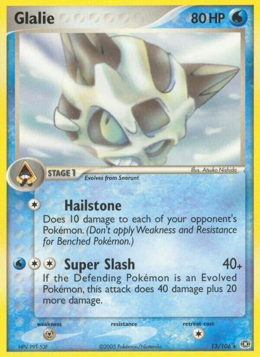 Glalie - 13/106 - Rare