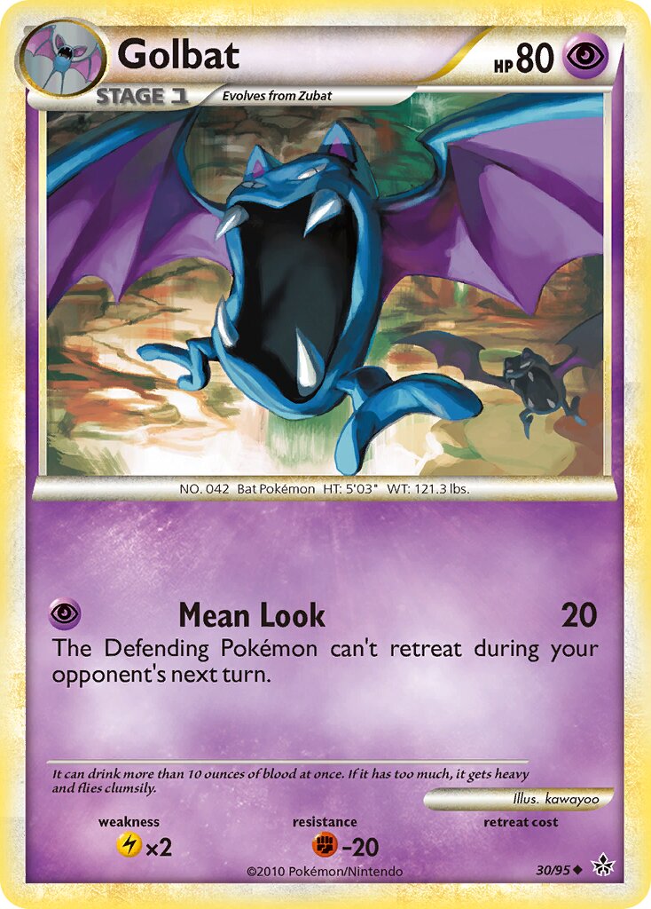 Golbat - 30/95 - Uncommon
