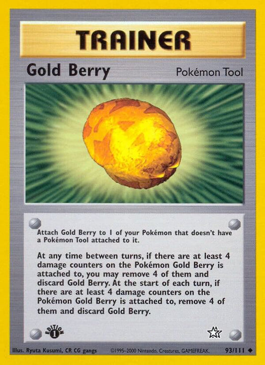 Gold Berry - 93/111 - 1st Edition Uncommon