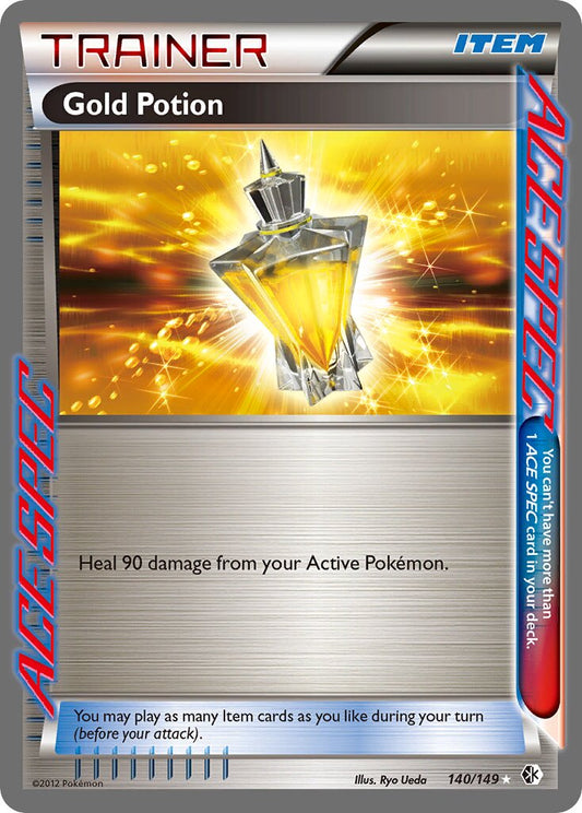 Gold Potion - 140/149 - Rare ACE